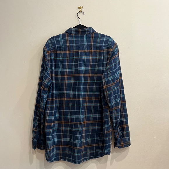 L.L. Bean Midnight Sky Organic Cotton Flannel - Picture 2 of 12